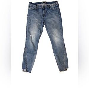 Kut from the Kloth “Connie Skinny Ankle” Blue Women's Jeans, Size 14